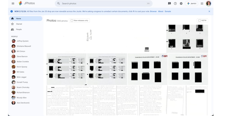 Jmail Jeffrey Epstein