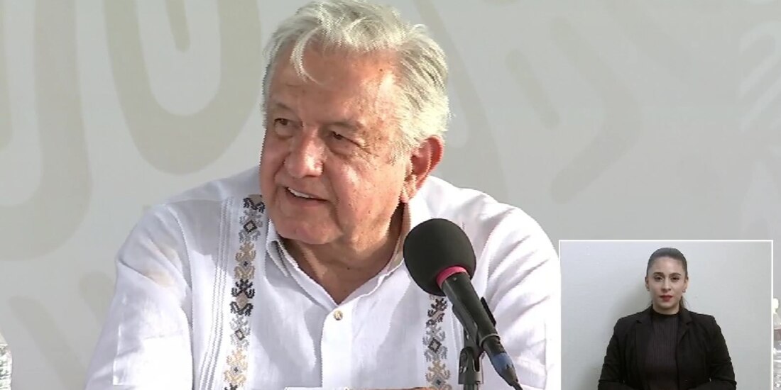 El titular del Ejecutivo Federal, López Obrador enfatizó que su gobierno continuará con obras y programas del Bienestar.