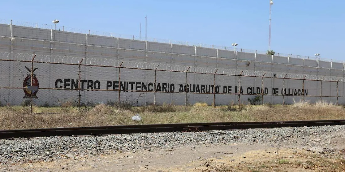 En una fotografía ilustrativa, el exterior del penal de Aguaruto, en Sinaloa.
