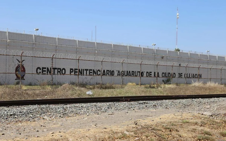 Aspecto del penal de Aguaruto, en Culiacán, Sinaloa.