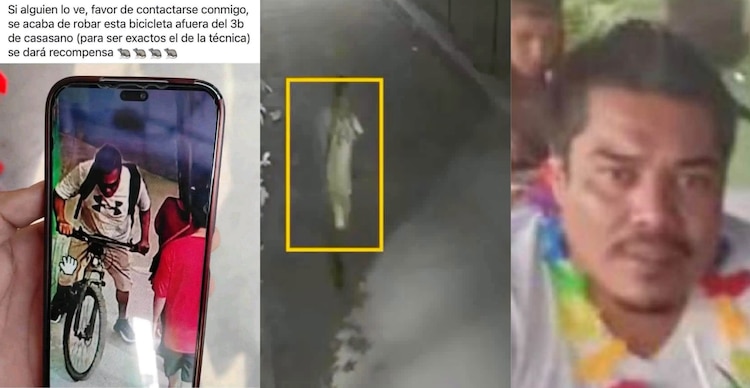 Imágenes que presuntamente muestran a Francisco Javier "N"