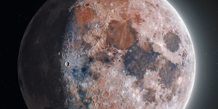 Podrás observar la superficie lunar con un telescopio