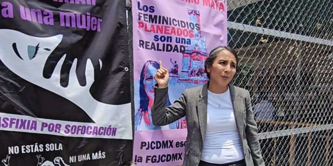 Fabiola Pozadas previo a una audiencia oral, en julio pasado.