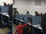 Joven mostró el castigo que recibían quienes no vendían en un call center.