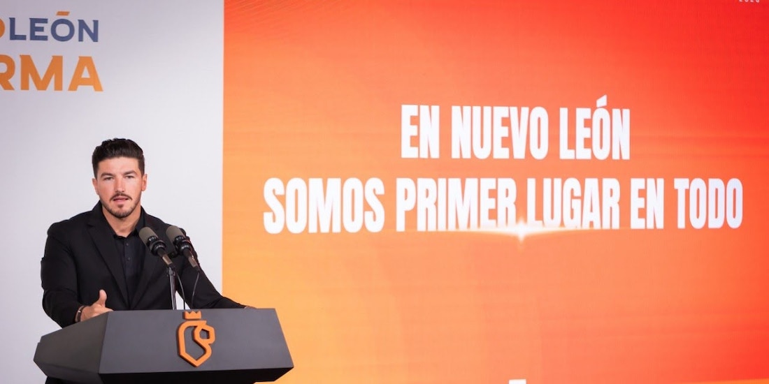 Samuel García, gobernador constitucional.