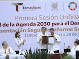Reconocen liderazgo de Américo Villarreal por avances de Tamaulipas en la Agenda 2030.