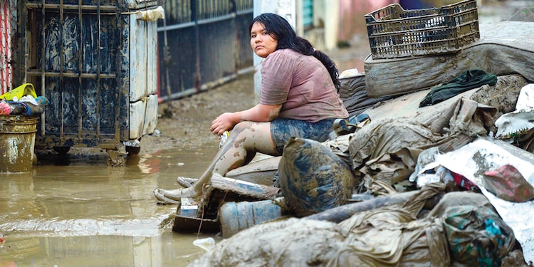 Afectaciones que dejaron las lluvias desde la semana pasada en Veracruz