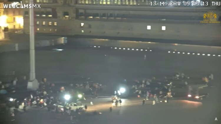 Centro de la Ciudad de México, este jueves.