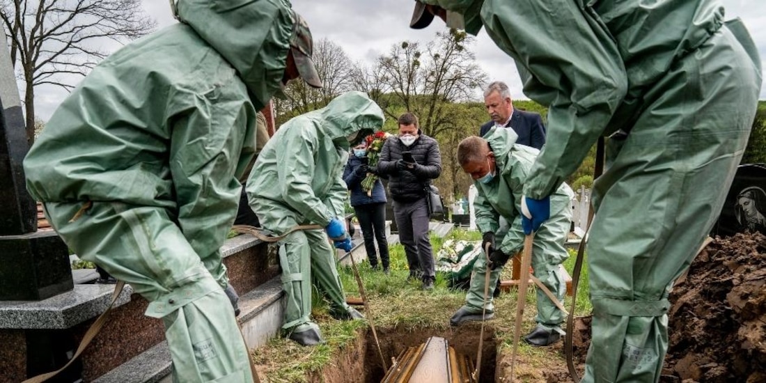 Muertes por pandemia en Estados Unidos.