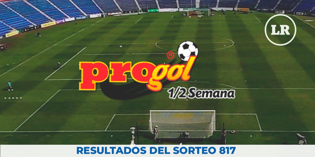 Resultados del Progol Media Semana 817 checa la quiniela ganadora.