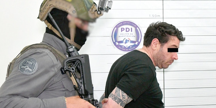 Diego Sebastián “n”, el pasado 4 de septiembre, 2 días después de su detención.