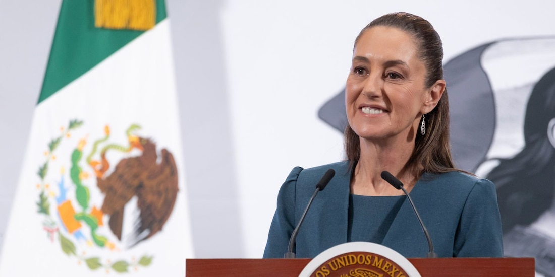 La Presidenta Claudia Sheinbaum Pardo.