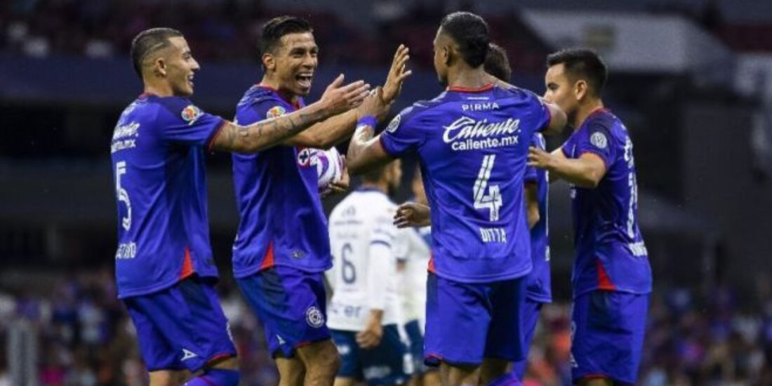 Cruz Azul enfrenta a Necaxa en la Jornada 12 de la Liga MX