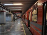 Un aspecto de la Línea 6 del Metro CDMX
