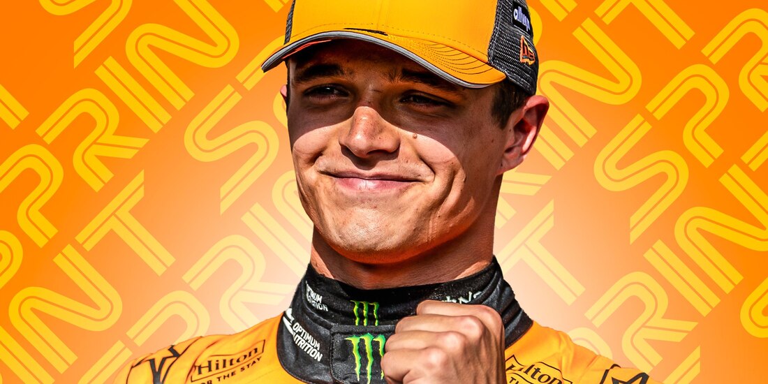 Lando Norris gana el sprint del GP de Brasil.