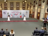 Reunión entre Claudia Sheinbaum y José Raúl Mulino.