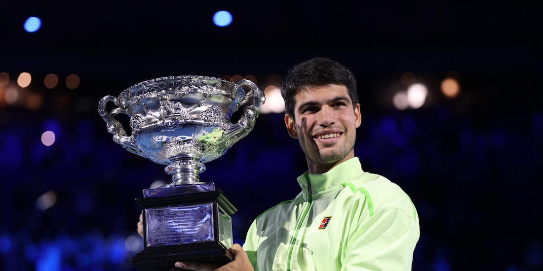 Carlos Alcaraz gana el Abierto de Australia 2026.
