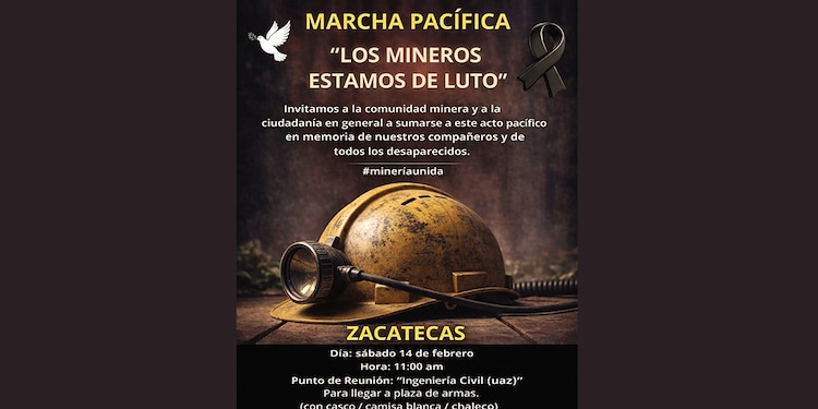 CONVOCATORIA para participar en la marcha el próximo sábado.