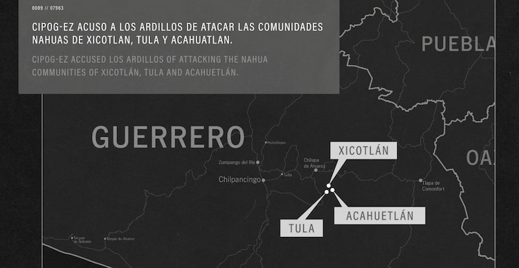 Zona en la que operan "Los Ardillos"