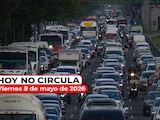 Consulta las restricciones del Hoy No Circula para este viernes 8 de mayo de 2026 en el Valle de México.