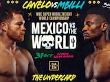 Se anuncia la cartelera de la función entre Saúl Canelo Álvarez y Christian Mbilli