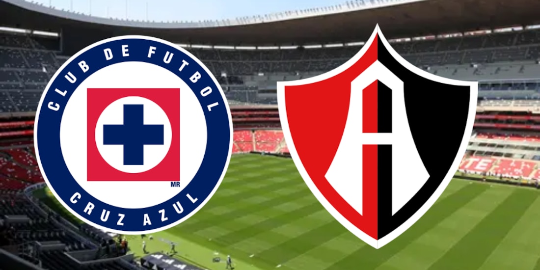 Cruz Azul y Atlas se enfrentan en la Jornada 5 del Apertura 2026.