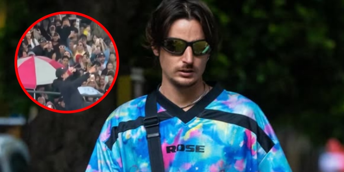 Pese a la lluvia, Danny Ocean reúne a miles de fans en el Jardín Pushkin