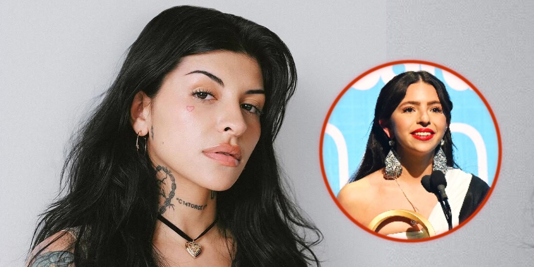 Cazzu habla de Ángela Aguilar.