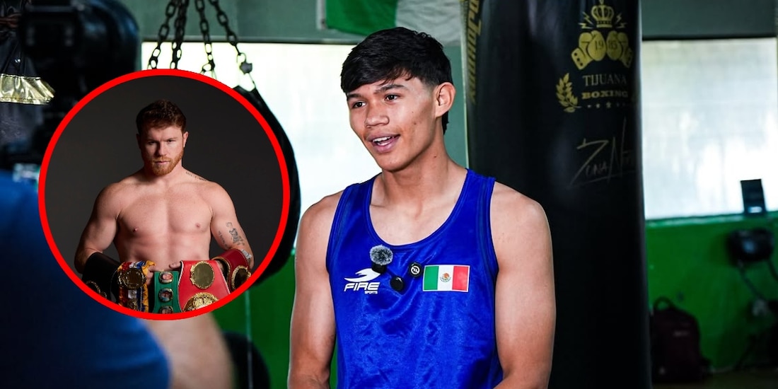 Josué Zepeda, peleador que el Canelo ayudó con dinero, gana en su debut en la Copa Mundial de Boxeo Sub-19