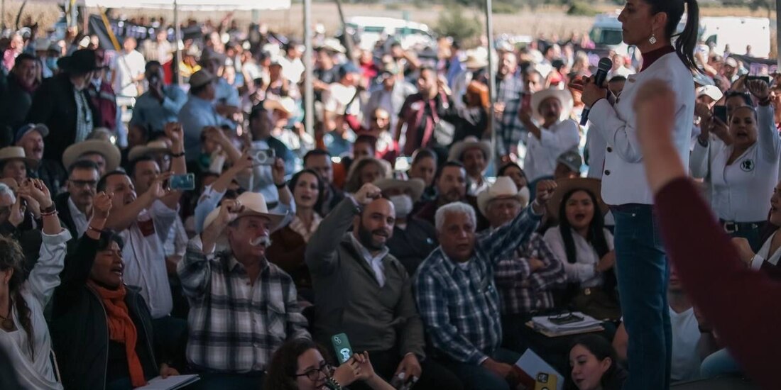 Claudia Sheinbaum busca ser la primera presidenta de México.