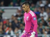 Raúl Rangel en un partido con la Selección Mexicana