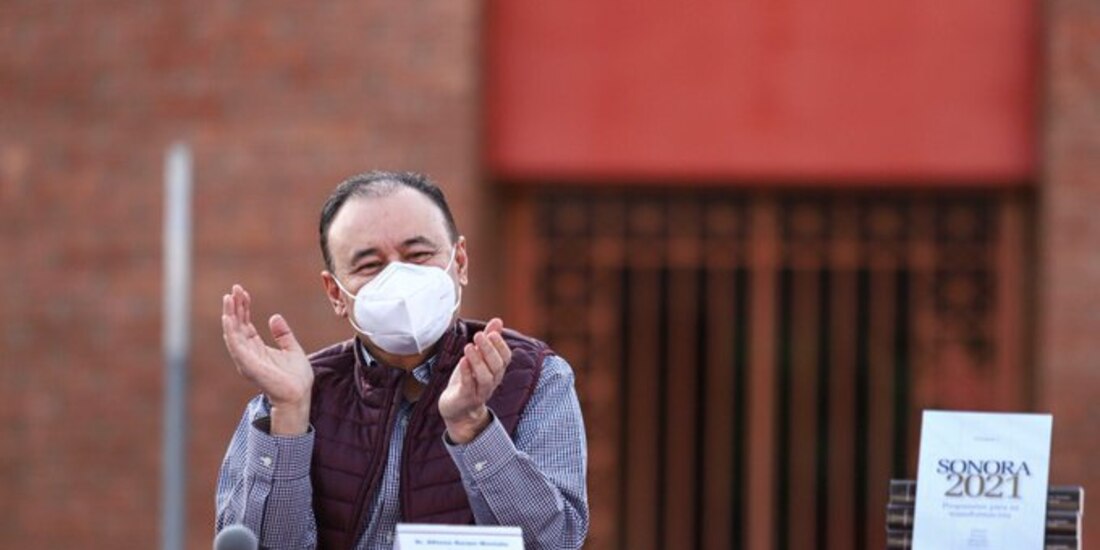 Alfonso Durazo, candidato de Morena a la gubernatura de Sonora.
