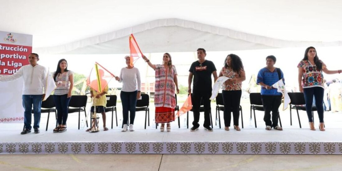 Evelyn Salgado anunció una inversión de 13 mdp para la construcción de la Unidad Deportiva Afromexicana en Copala.