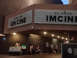 Marquesina de la Cineteca Nacional, durante el 42 aniversario del Imcine.