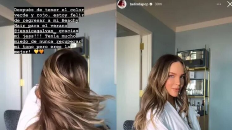 El nuvo look de Belinda