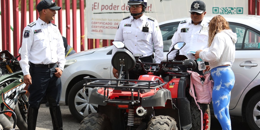 Con la revisión permanente de unidades, el gobierno municipal fomenta una cultura de prevención y respeto a los límites de velocidad.