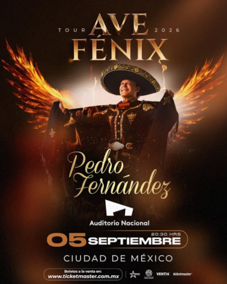 Pedro Fernández en el Auditorio Nacional 2026