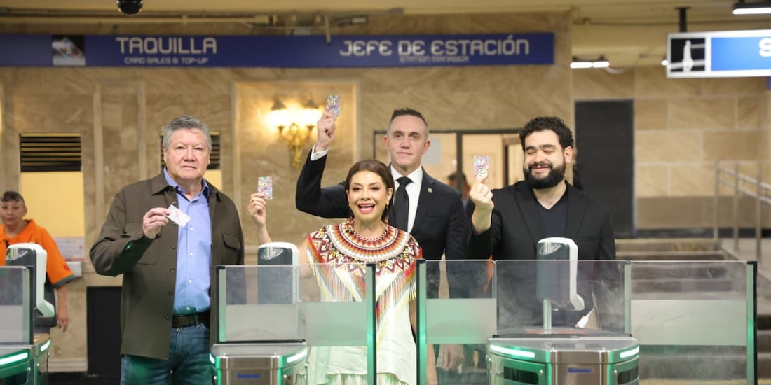 La Jefa de Gobierno, Clara Brugada Molina, encabezó el recorrido de supervisión por los andenes remodelados del primer cuadro de la ciudad.