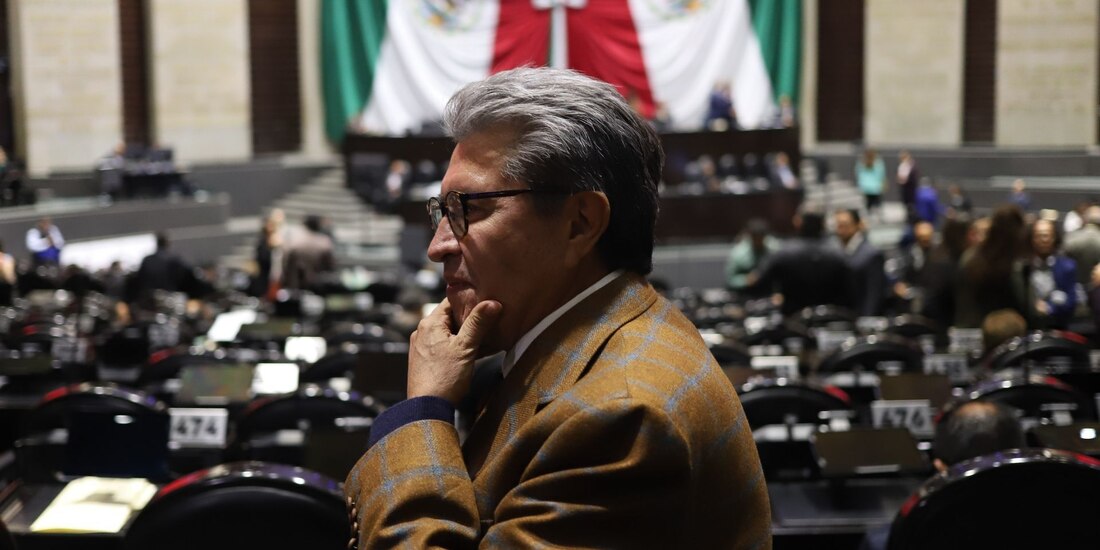 Ricardo Monreal, coordinador de Morena en la Cámara de Diputados.