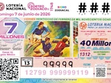 Información de la Lotería Nacional.