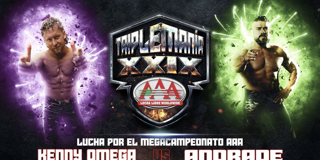 Kenny Omega se verá las caras con Andrade en busca del Megacampeonato en Triplemanía XXIX.
