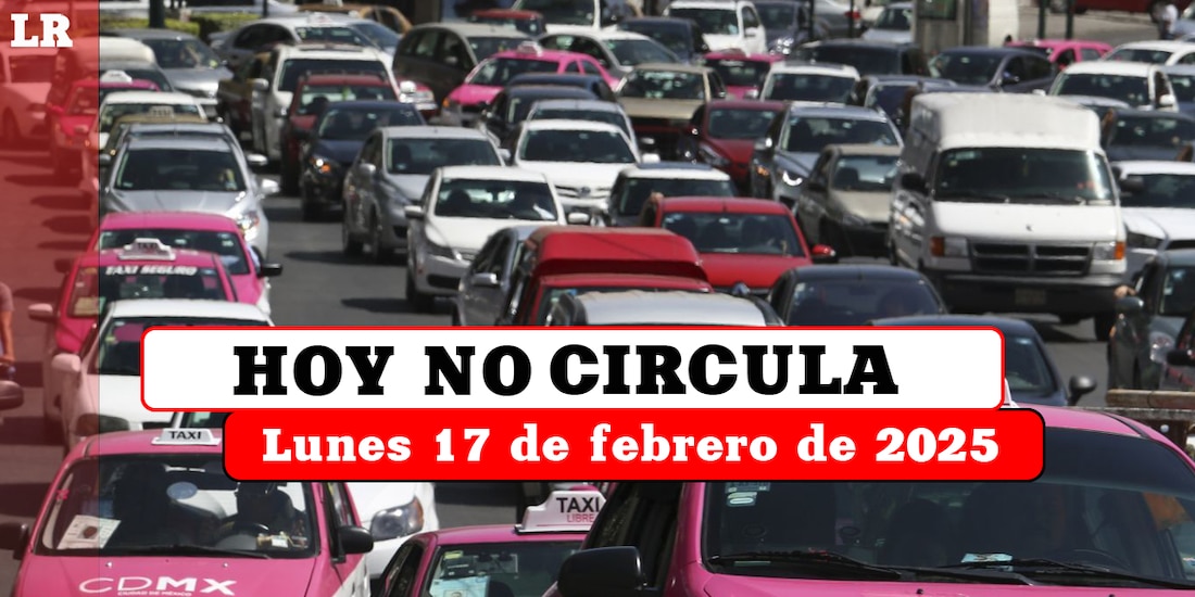 Te contamos cómo aplica el Hoy No Circula este lunes 17 de febrero en la Ciudad de México y el Estado de México.