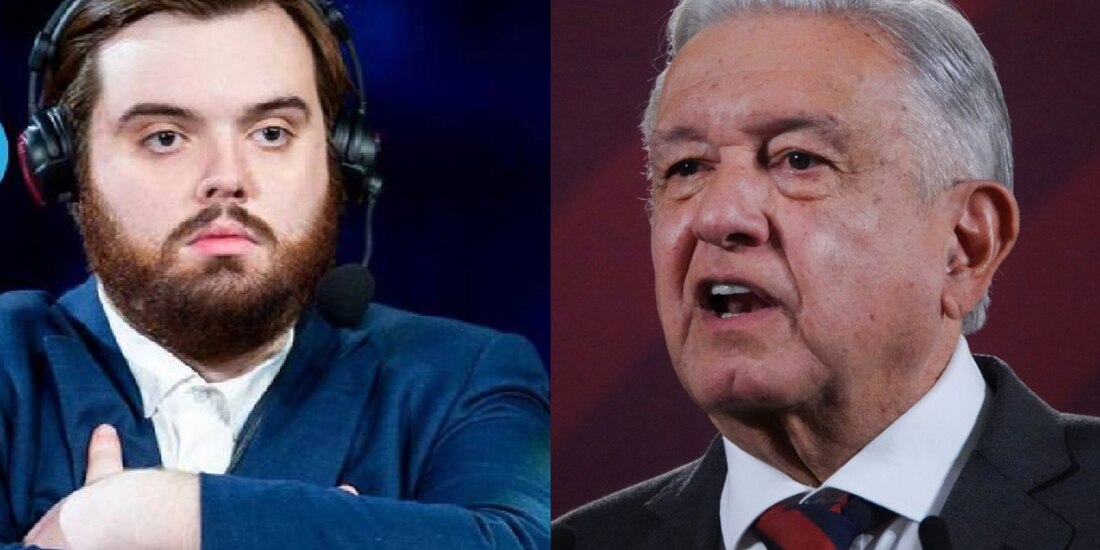 Ibai Llanos comparte ranking con López Obrador.