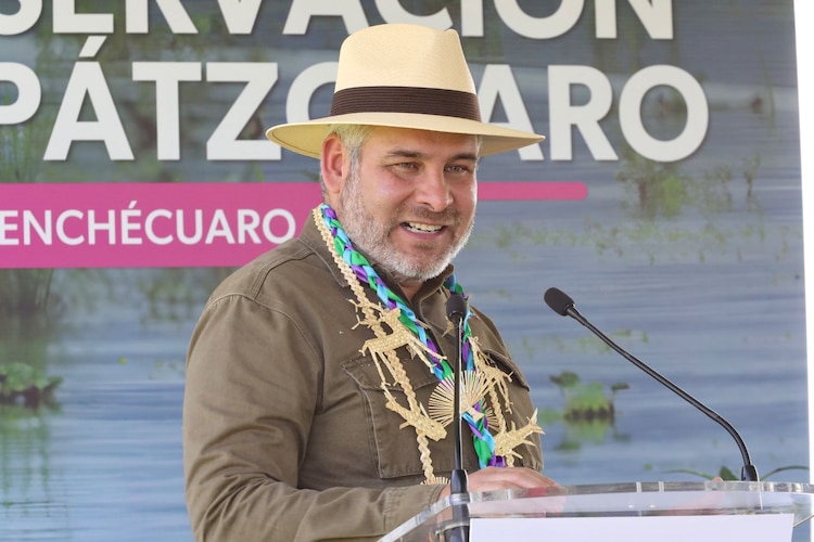 Ramírez Bedolla detalló que el sistema Guardián del Agua empleará tecnología satelital donada por el Gobierno de Noruega.