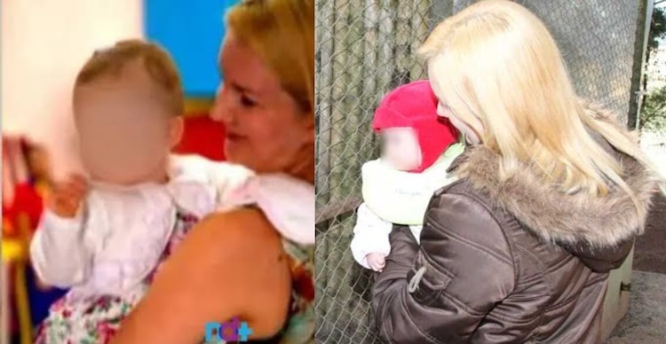 Elize con su hija, Helena Matsunaga