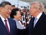 El presidente chino Xi Jinping arribó a Washington para su primera visita de Estado a la capital estadounidense en más de una década.