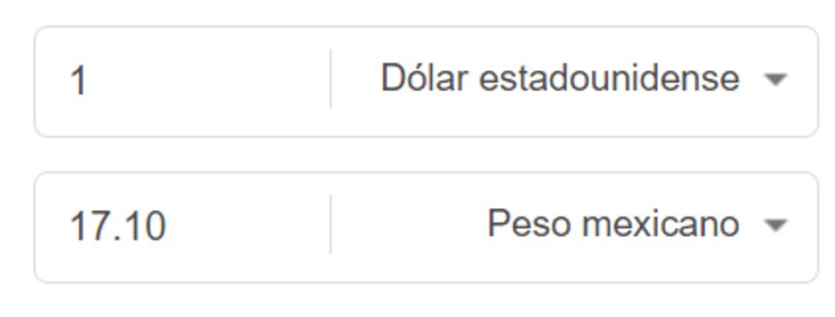 ¿Cuánto valen mis dólares a pesos mexicanos?