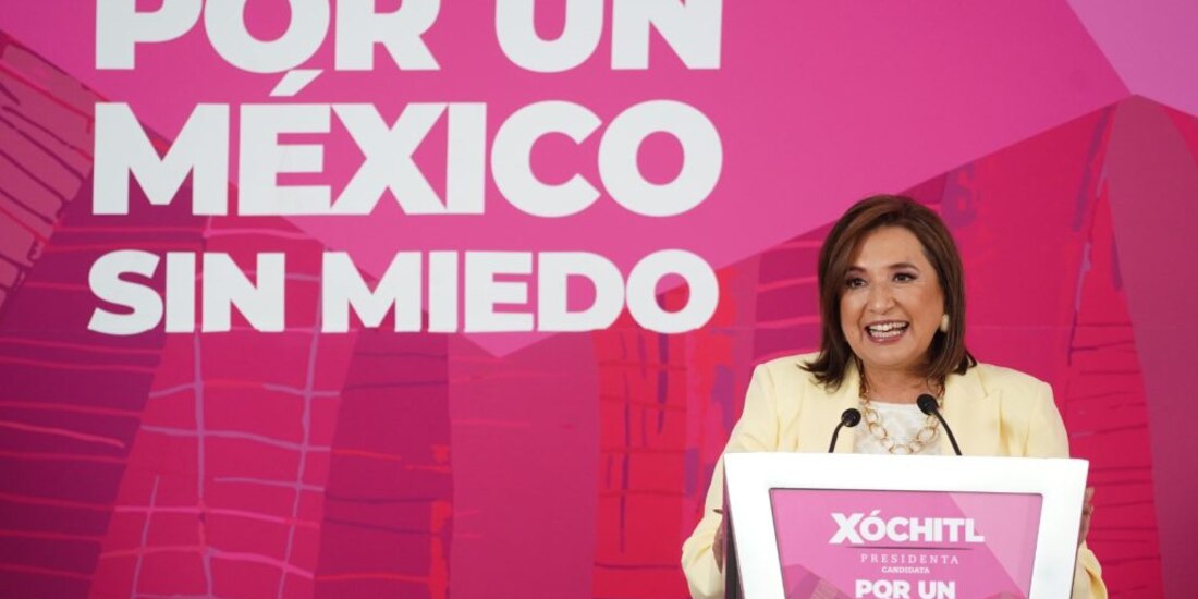 Xóchitl Gálvez busca ser la primera presidenta en México.