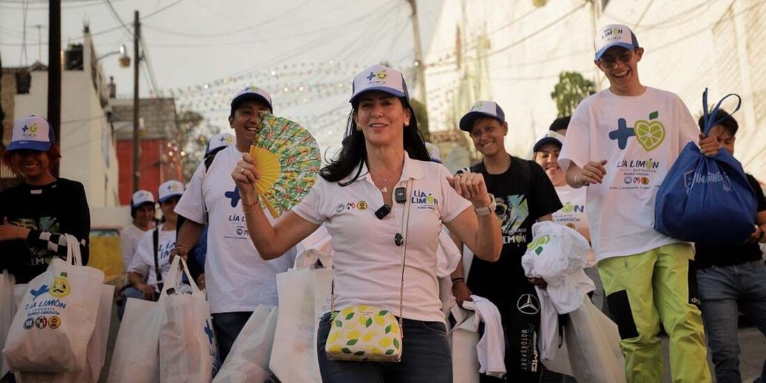 Lía Limón recorre las colonias San Clemente Sur, Puede Colorado y Puente Colorado Ampliación