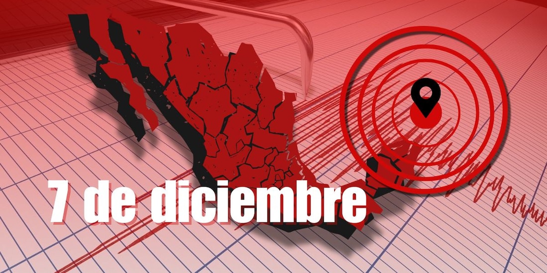 Esta es la actividad sísmica de hoy, 7 de diciembre.